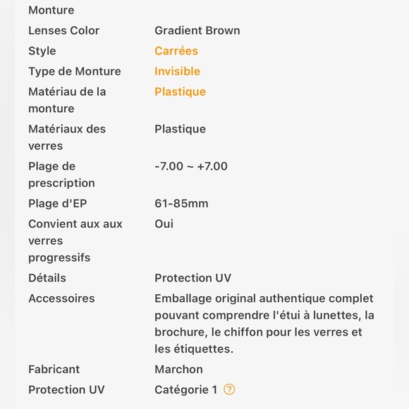 Longchamp sunglasse retro style - Picture 7 of 7